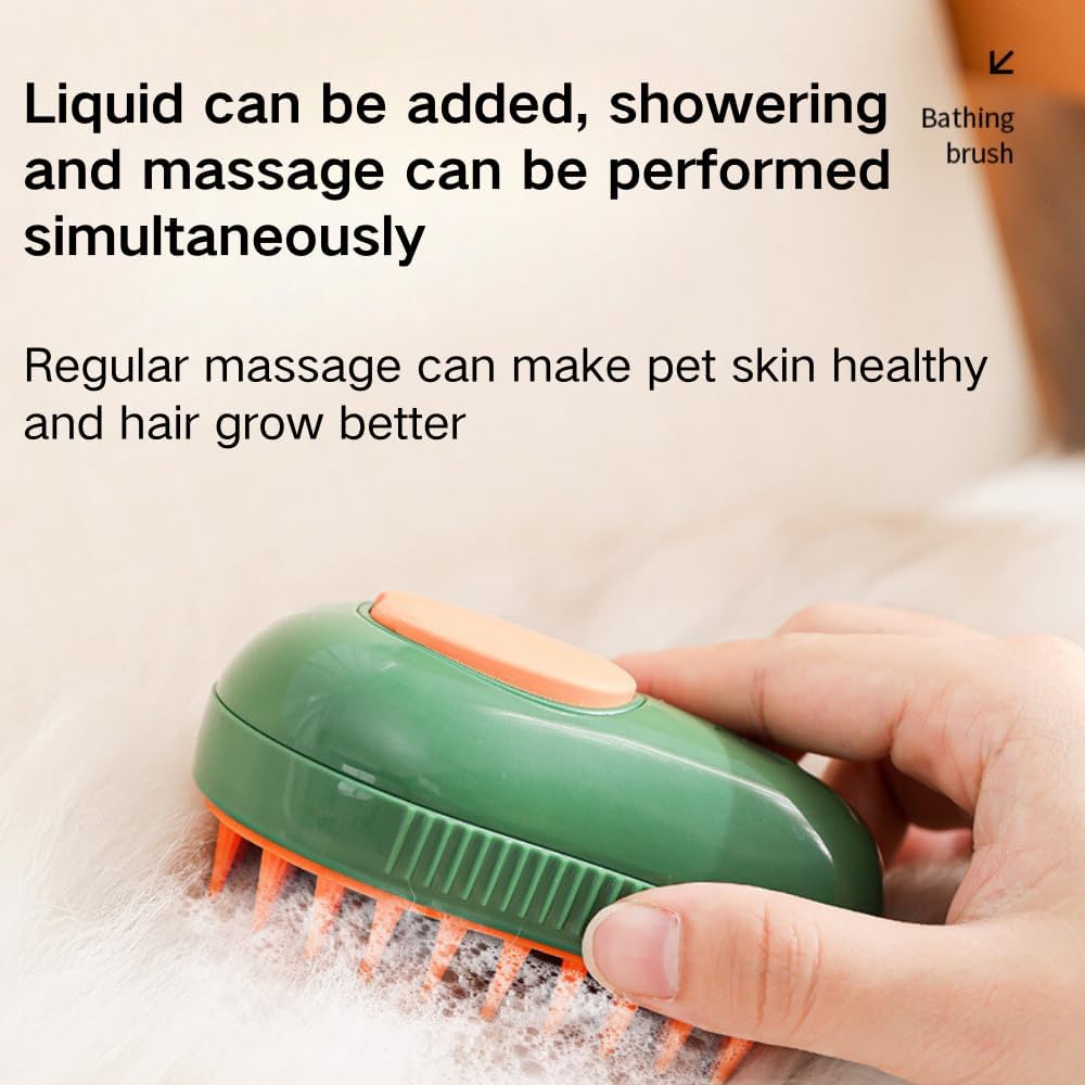 Cat Steam Brush 3 In 1 Cat Comb For Massage