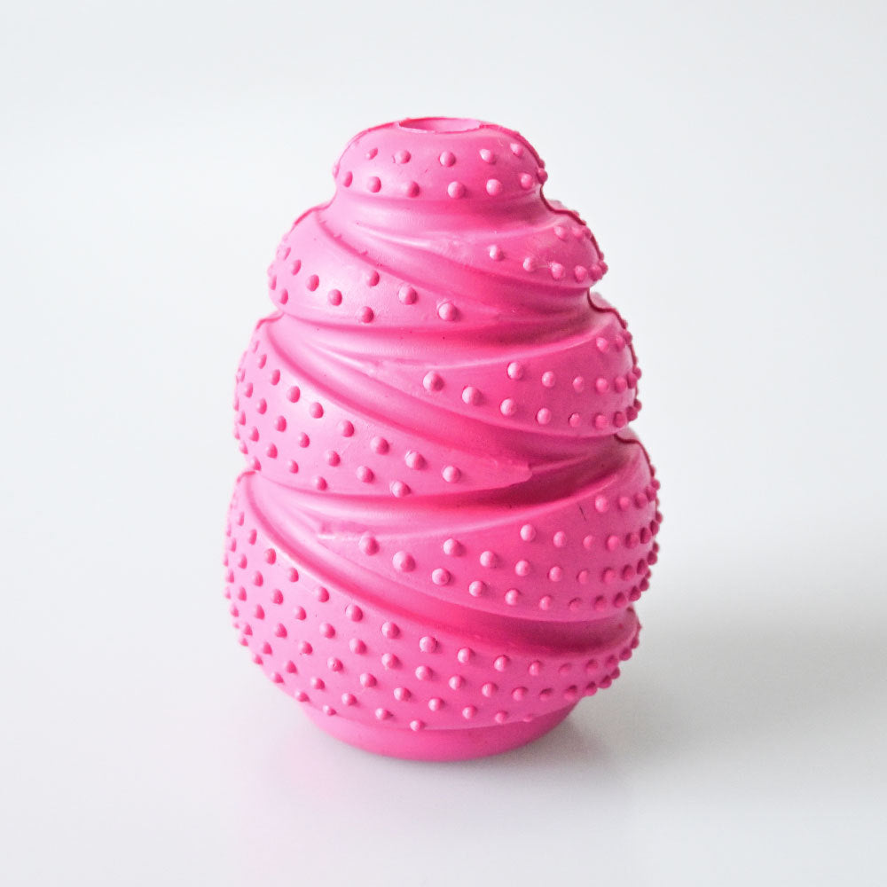 Rubber Treat-dispensing Toy For Pet Dogs