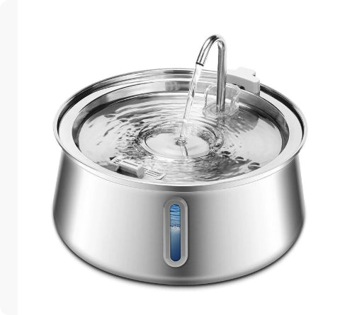 4L Water Drop Large Capacity Cat Stainless Steel Water Dispenser