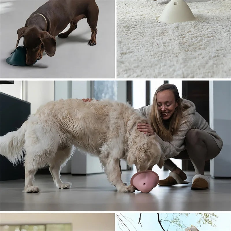 Interactive Dog Chew Puzzle Toy With Treats