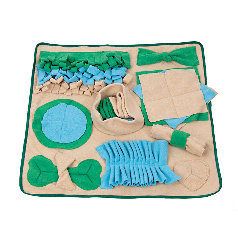 Snuffle Mat for Dogs, Nosework Feeding Blanket Sniffing