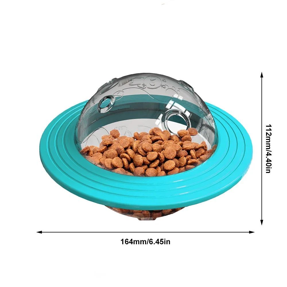 Dog Interactive Food Leaking Dispensing Treat Ball For Small