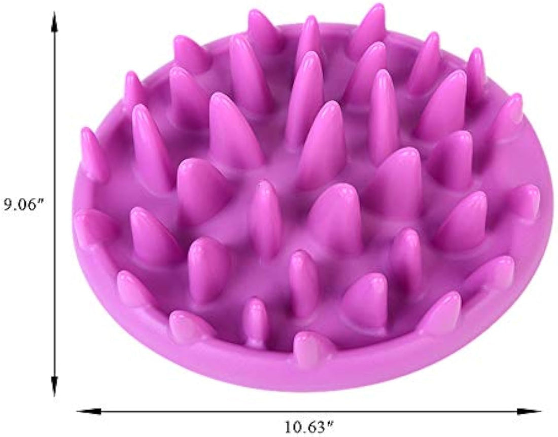 Cat  And  Dog Slow Feeder Bowl Non Slip Interactive Puzzle Feeder