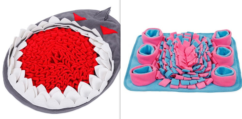 Dog Sniffing Mat Puzzle Toy Feeding Training Mat