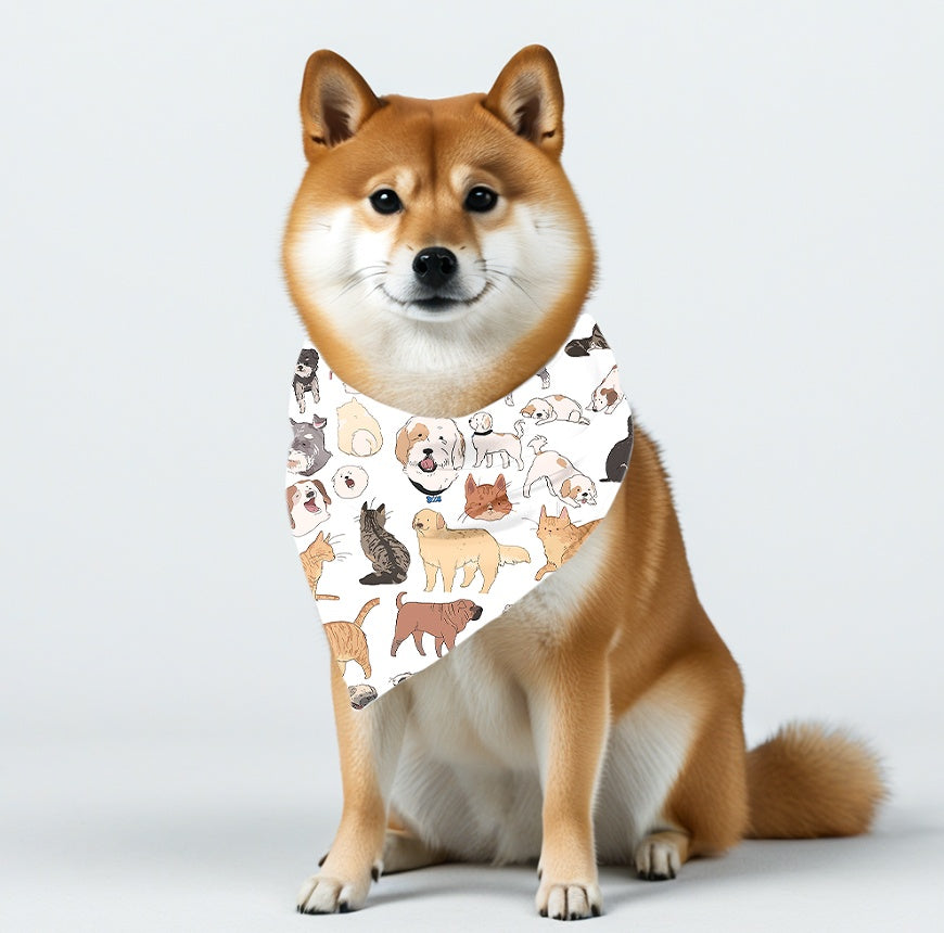 Reversible Pet Bandana