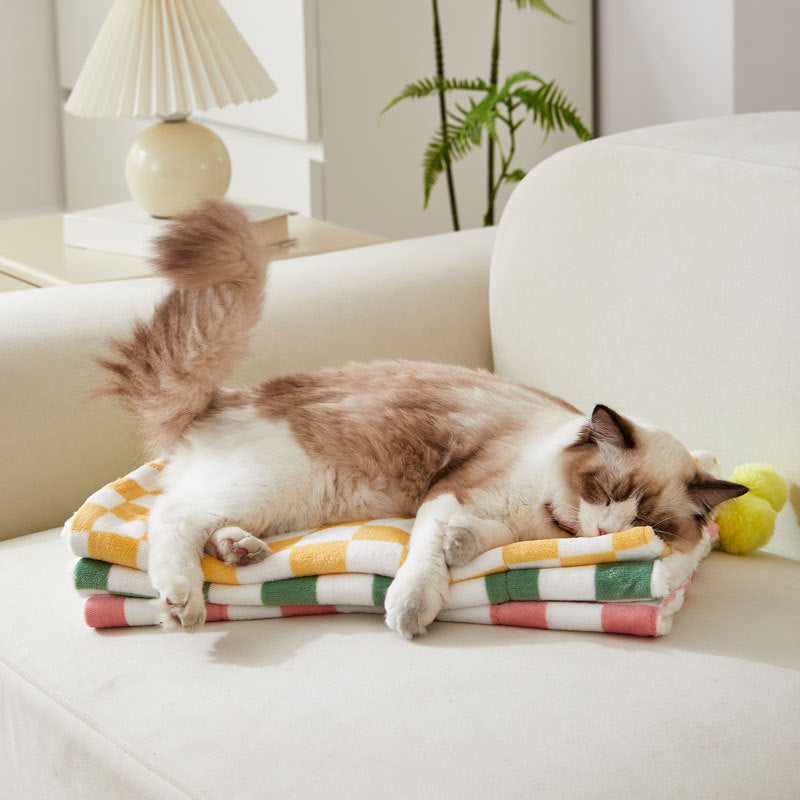 Comfortable Bed For Plush Pet Blanket Cozy