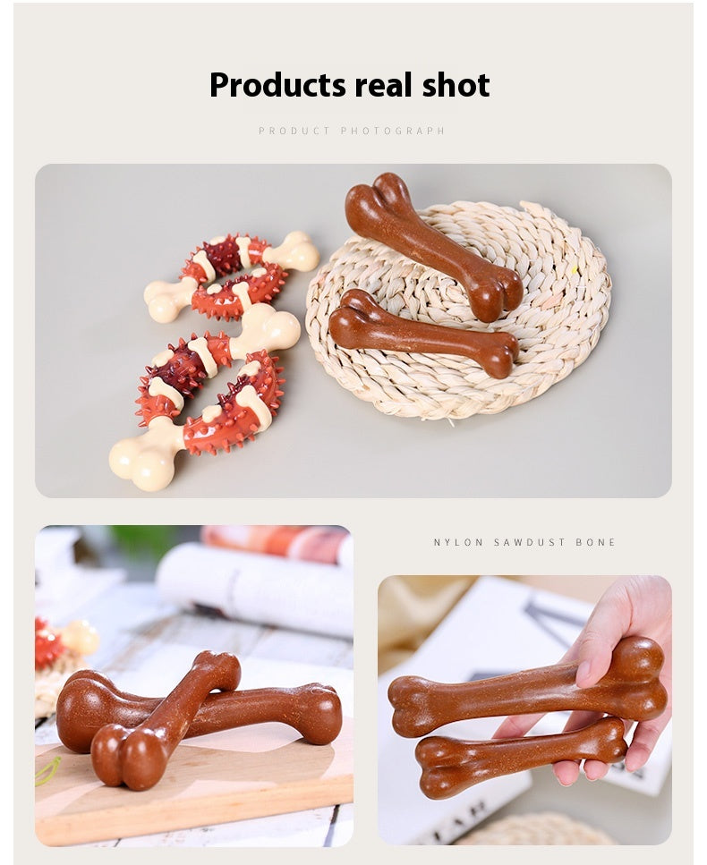 Dog Pet Molar Toy Bite-resistant Bone