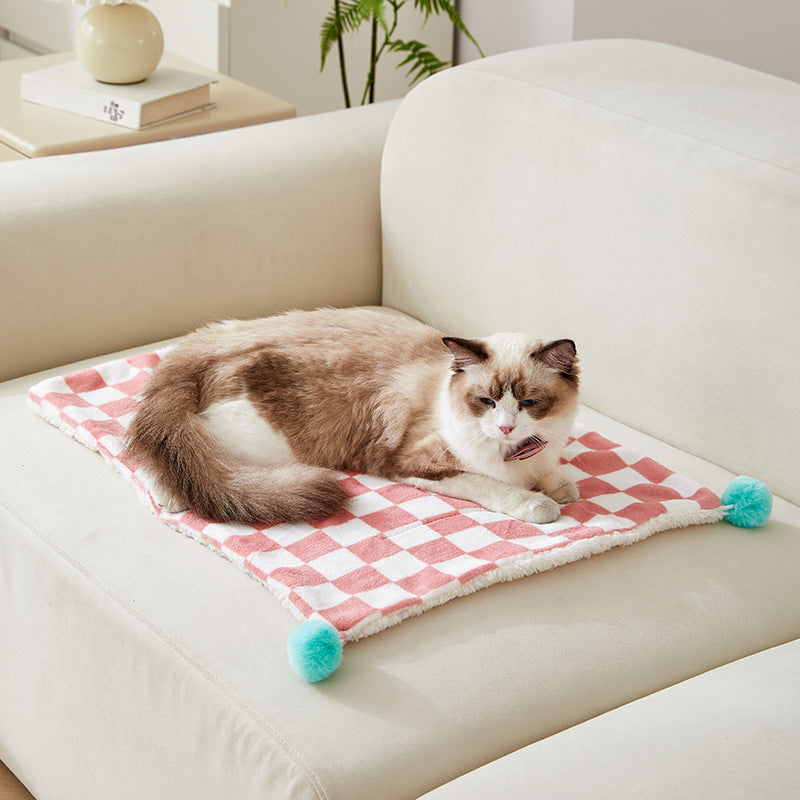 Comfortable Bed For Plush Pet Blanket Cozy