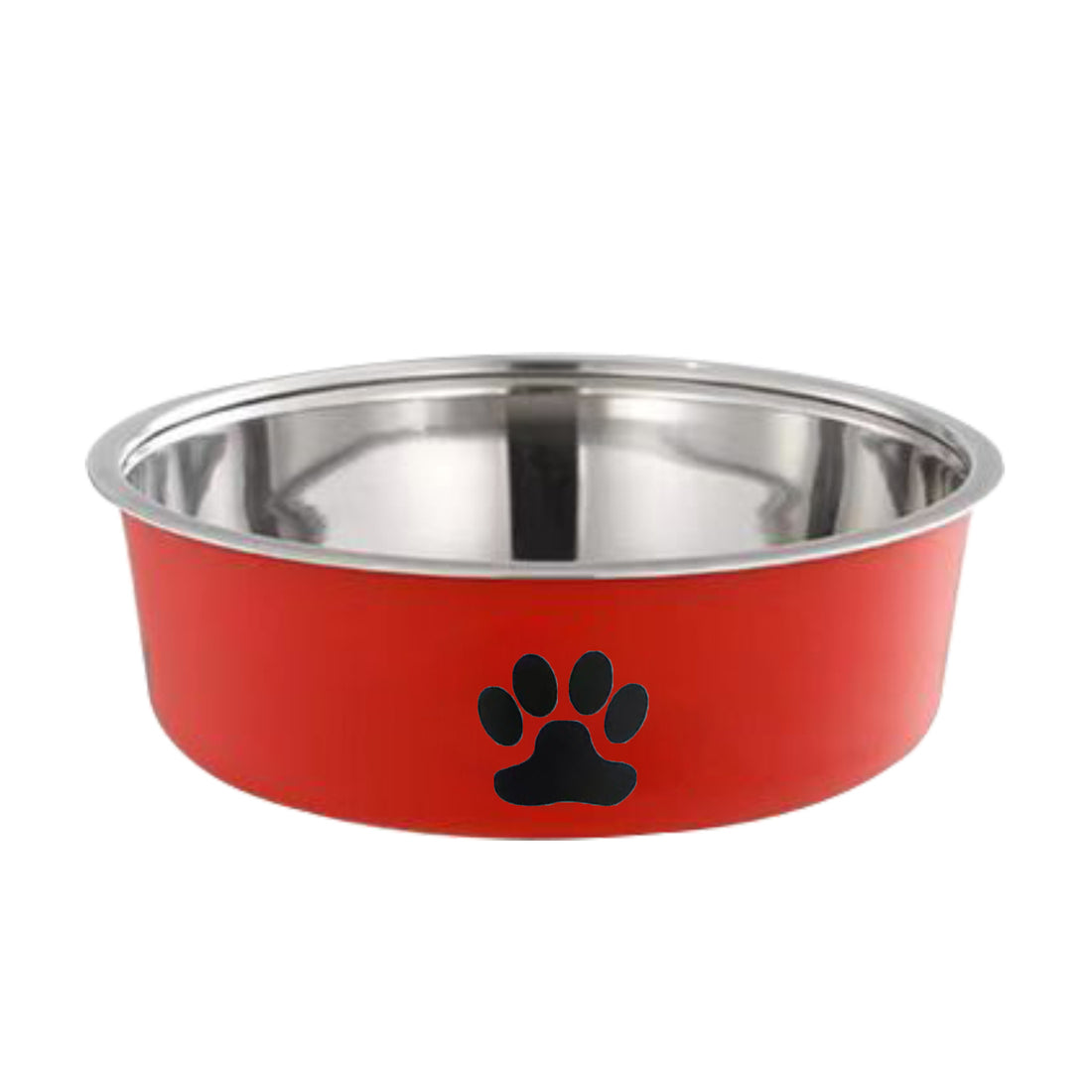 Stainless Steel High-value Anti-spill Pet Double-layer Plastic Bowl
