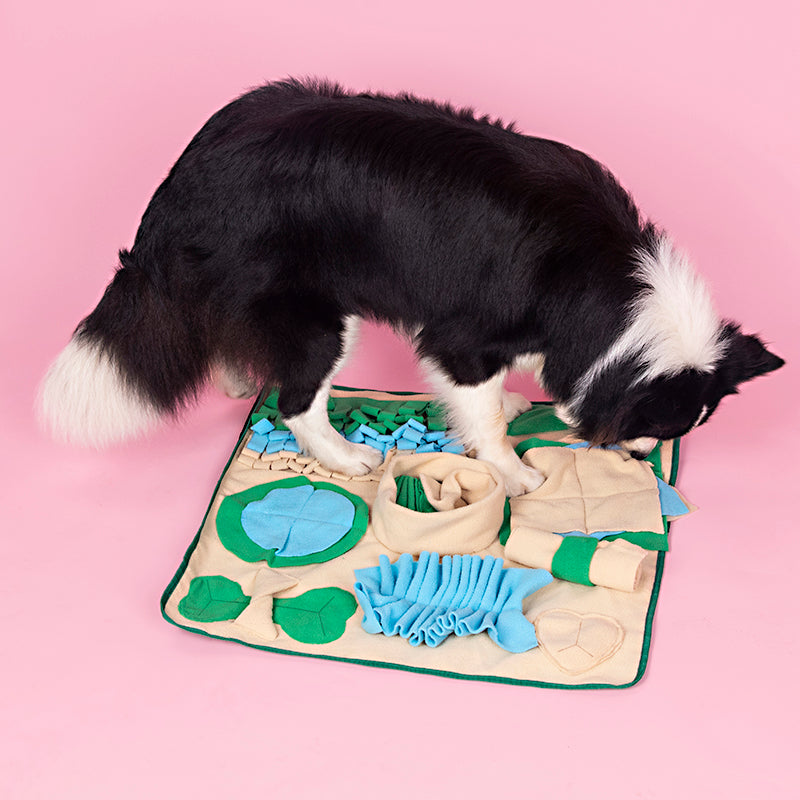 Snuffle Mat for Dogs, Nosework Feeding Blanket Sniffing