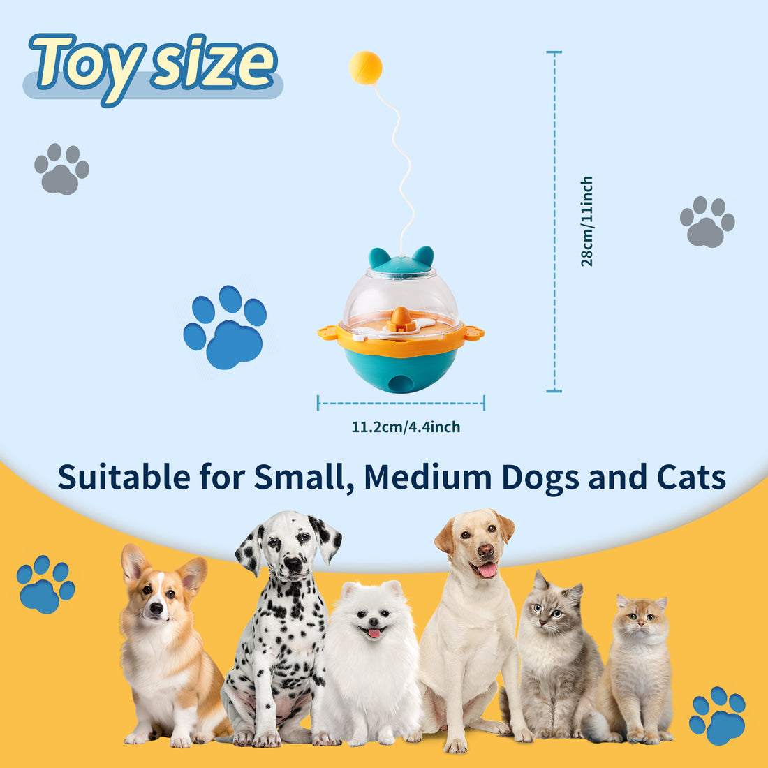 Guardians Tumbler Pet Toy Dog Leaky Food Toy Interactive