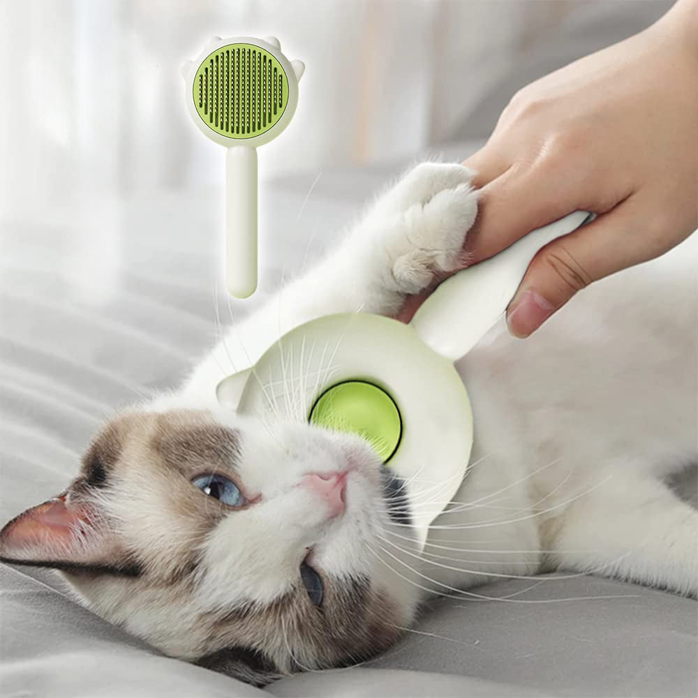 Pet Hair Cleaner Brush Cat Grooming Brush