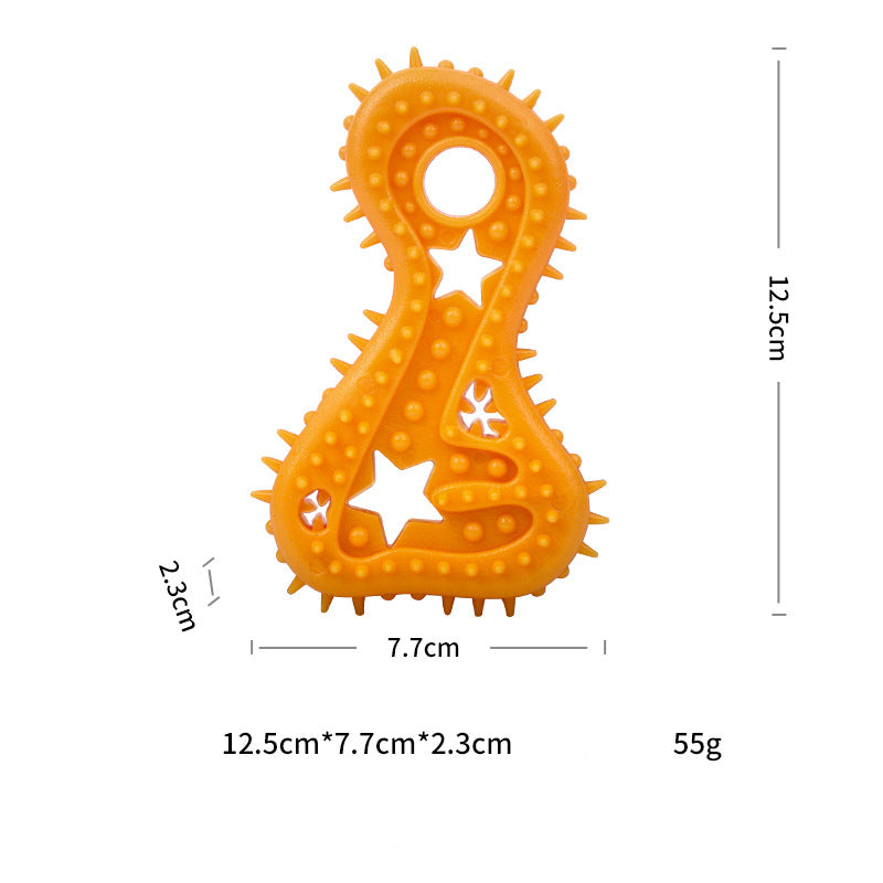 Pet Toys For Small Dogs Rubber Resistance To Bite Dog Toy Teeth Cleaning Chew
