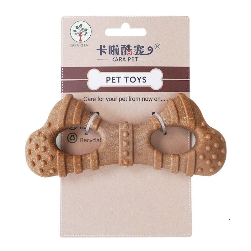 Dog Toy Bone Molar Rod Bite-resistant Teeth Cleaning