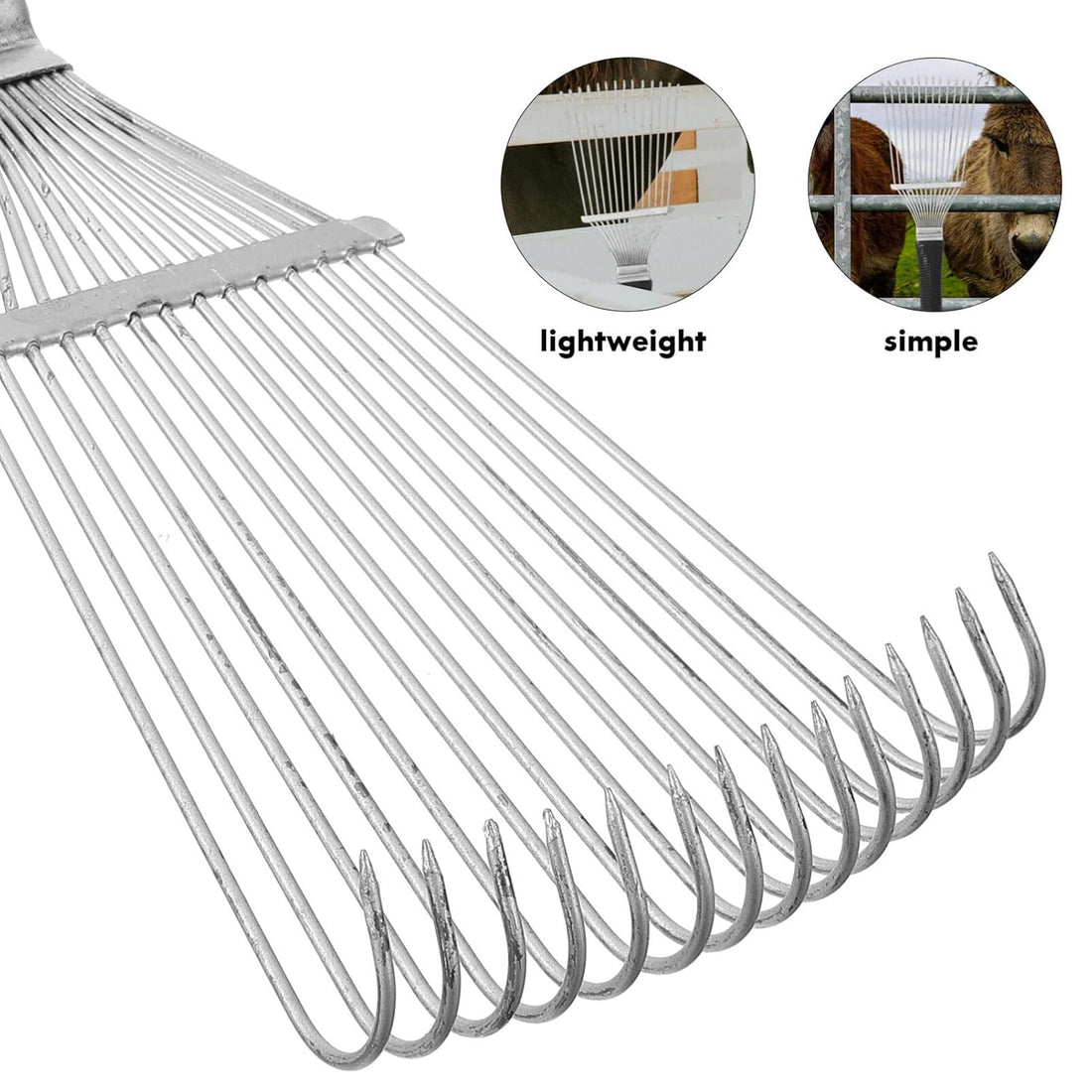 Pet Dematting Rake Comb Grooming Brush For Dogs And Horses