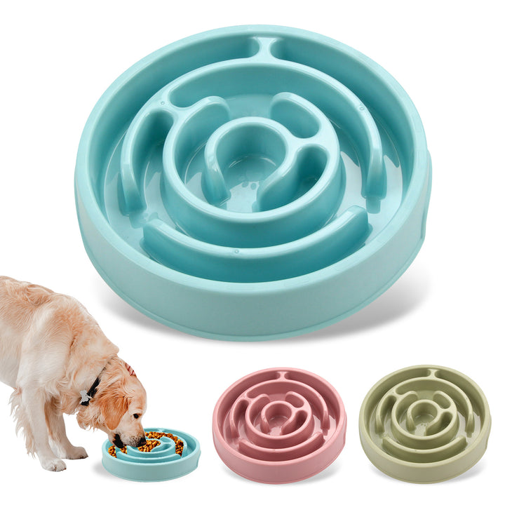 Silicone Dog Slow Feeder Puzzle Bowl Anti-Choking