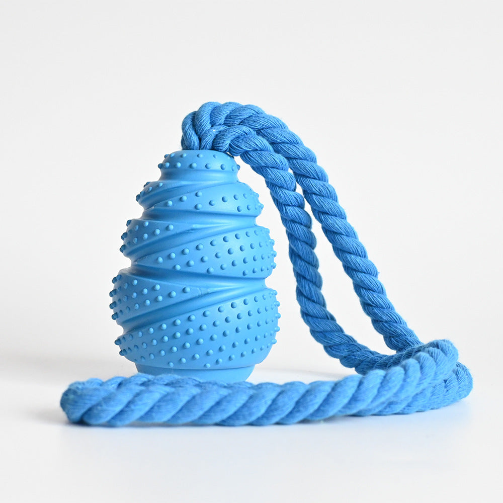 Rubber Treat-dispensing Toy For Pet Dogs