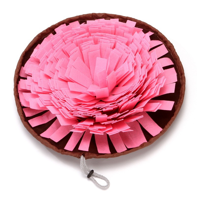 Pet Toy Dog Food-Dispensing Sniffing Training Bowl Puzzle Stress-Relief Scent Training