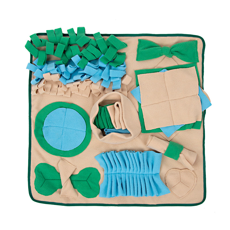 Snuffle Mat for Dogs, Nosework Feeding Blanket Sniffing