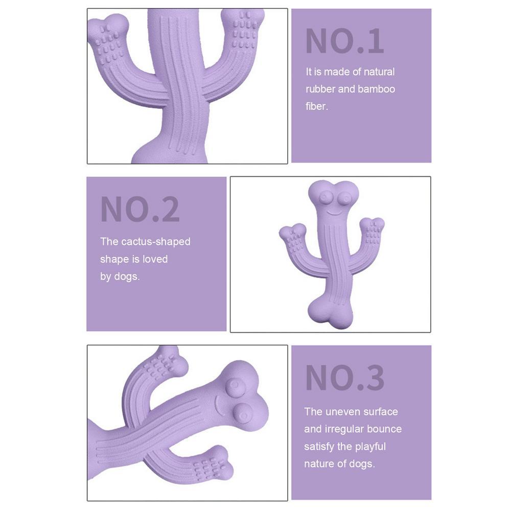 Cactus Dog Chew Toy For Aggressive Chewers